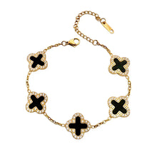 5 Clover Midnight Bracelet