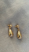 Golden Long Drop Earrings