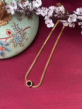Golden Midnight Pendant