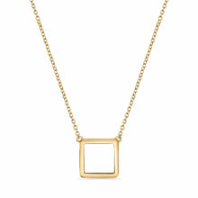 Square Hollow Necklace