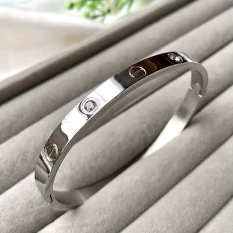 Silver Cartier Bracelet
