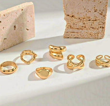 Gold plated Rings (per pc)